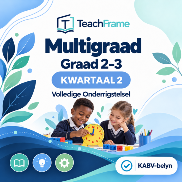 TeachFrame Multigraad Graad 2–3 Kwartaal 2 volledige onderrigstelsel