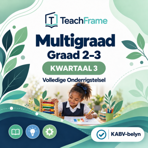 TeachFrame Multigraad Graad 2–3 Kwartaal 3 volledige onderrigstelsel